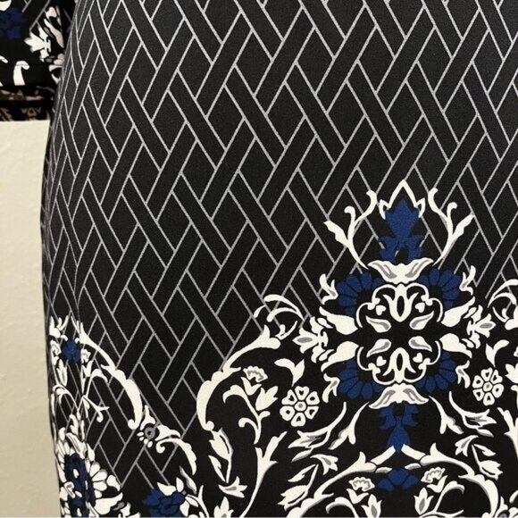 WHBM long sleeve dress with chain details on the back - Picture 3 of 12